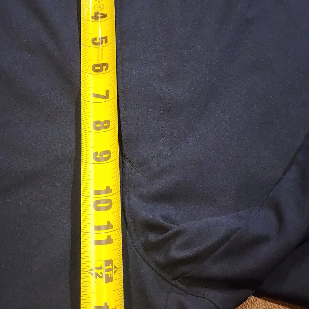 Xersion Mens XXL Quick Dry Performance Shorts Navy Blue Athletic Gym Pockets - Picture 6 of 7